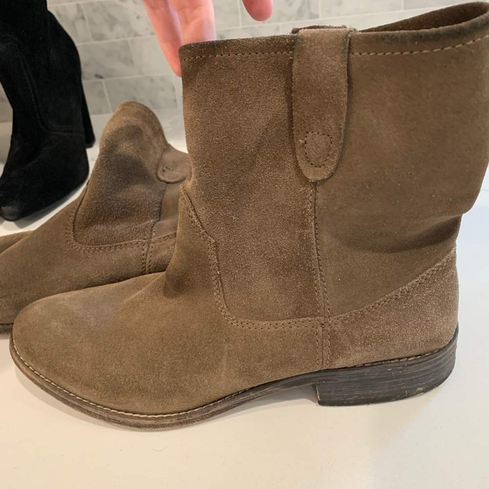 Zigi Girl Suede Slouchy Short Boot